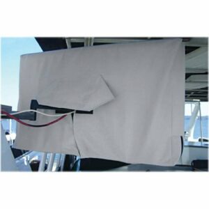 Solaire - Outdoor TV Cover for Most Flat-Panel TVs up to 43" - Light Gray