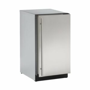 U-Line - 2000 Series 3.4 Cu. Ft. Built-In Mini Fridge - Stainless Solid