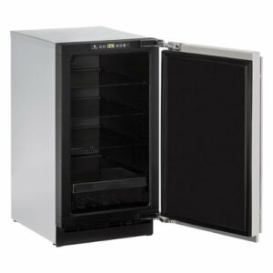 U-Line - 2000 Series 3.4 Cu. Ft. Built-In Mini Fridge - Stainless Solid