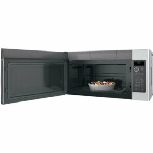 GE Profile - 2.1 cu. ft. Sensor Over-the-Range Microwave - Stainless Steel