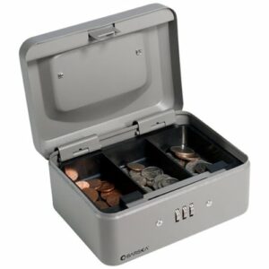 Barska - Cash Box with Combination Lock - Black