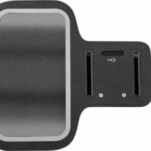 Insignia™ - Fitness Armband for Cell Phones with Screens up to 6.7" - Black