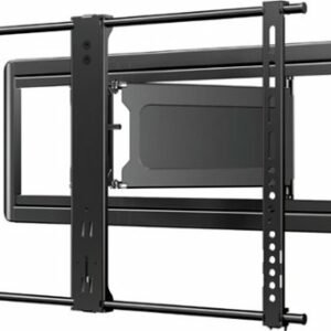 Sanus - Premium Series Super Slim Full-Motion TV Wall Mount for Most TVs 40"-84" up to 125 lbs - Black