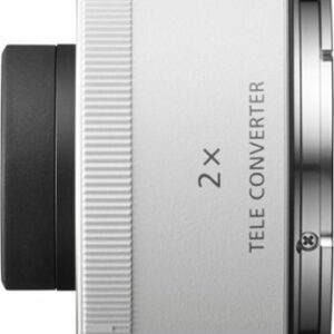 Sony - 2.0x Teleconverter Lens for Select Lenses - White