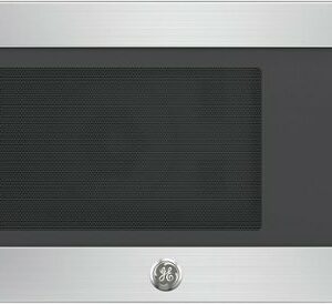 GE - 1.5 Cu. Ft. Mid-Size Microwave - Stainless Steel