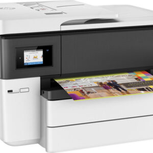 HP - OfficeJet Pro 7740 Wireless All-In-One Inkjet Printer - White