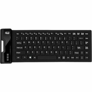 Adesso - SlimTouch AKB-212UB TKL Wired Membrane Keyboard - Black