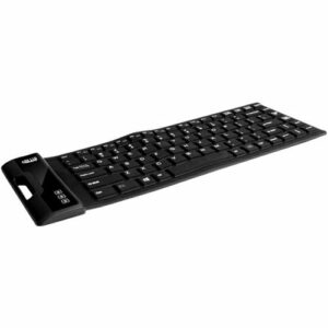 Adesso - SlimTouch AKB-212UB TKL Wired Membrane Keyboard - Black