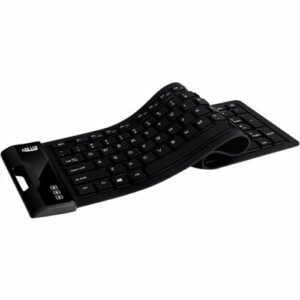 Adesso - SlimTouch AKB-232UB Full-size Wired Membrane Keyboard - Black