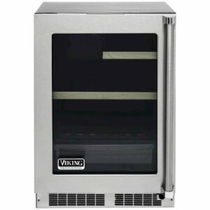 Viking - Professional 5 Series 20-Bottle Wine Cooler - Stainless Steel