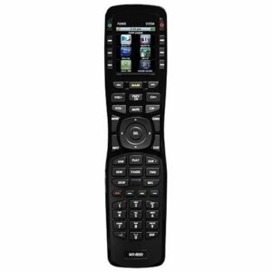 Universal Remote Control - IR/RF Open Architecture Remote w/Charging Base - Black