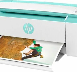 HP - DeskJet 3755 Wireless All-in-One Instant Ink Ready Inkjet Printer - Seagrass