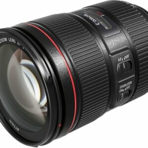 EF24-105mm F4L IS II USM Zoom Lens for Canon EOS DSLR Cameras - Black