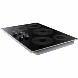 Samsung - 30" Electric Cooktop with WiFi - Stainless Steel