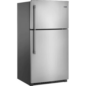 Maytag - 21.2 Cu. Ft. Top-Freezer Refrigerator - Stainless Steel