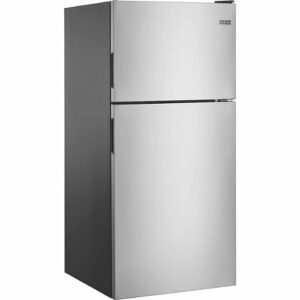 Maytag - 18.1 Cu. Ft. Top-Freezer Refrigerator - Stainless Steel