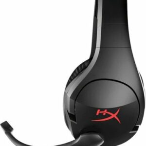 HyperX - Cloud Stinger Wired Gaming Headset for PC, Xbox X|S, Xbox One, PS5, PS4, Nintendo Switch, and Mobile - Black/Red