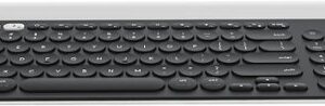 Logitech - K780 Full-size Wireless Scissor Keyboard - White