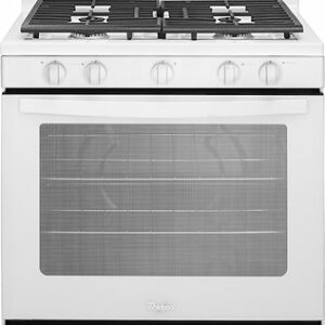 Whirlpool - 5.1 Cu. Ft. Freestanding Gas Range - White