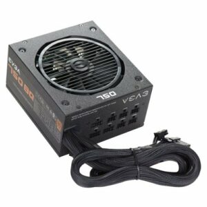 EVGA - BQ Series 750W ATX12V/EPS12V Bronze Semi Modular Power supply - Black