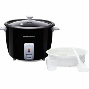 Hamilton Beach - 30-Cup Rice Cooker - Black