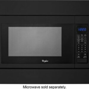 Whirlpool - 30" Trim Kit for Microwaves - Black