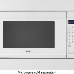 KitchenAid - 30" Trim Kit for KCMS2255B Microwave - White