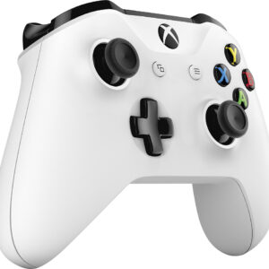 Microsoft - Geek Squad Certified Refurbished Wireless Controller for Xbox One and Windows 10 - White