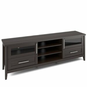 CorLiving - Jackson Extra Wide TV Stand, for TVs up to 85" - Espresso