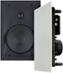 Sonance - VP62 RECTANGLE - Visual Performance 6-1/2" 2-Way In-Wall Speakers (Pair) - Paintable White