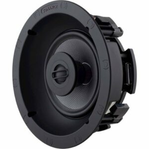 Sonance - VP66R TL SINGLE SPEAKER - Visual Performance 6-1/2" 2-Way Thin-Line In-Ceiling Speaker (Each) - Paintable White