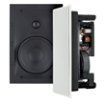 Sonance - VP42 RECTANGLE - Visual Performance 4-1/2" Rectangle 2-Way In-Wall Speakers (Pair) - Paintable White