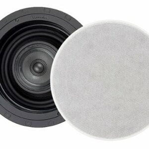 Sonance - VP82R SINGLE SPEAKER - Visual Performance 8" 3-Way In-Ceiling Speaker (Each) - Paintable White