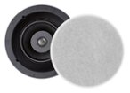 Sonance - VP62R TL ROUND SINGLE SPEAKER -  Visual Performance Thin Line 6-1/2" 2-Way In-Ceiling Speaker (Each) - Paintable White