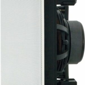 Sonance - VP66 LCR SINGLE SPEAKER - Visual Performance 6-1/2" 2-Way In-Wall Rectangle LCR Speaker (Each) - Paintable White