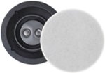 Sonance - VP62R SST/SUR THIN-LINE SINGLE SPEAKER - Visual Performance 6-1/2" 2-Way SST/SUR In-Ceiling Speaker (Each) - Paintable White