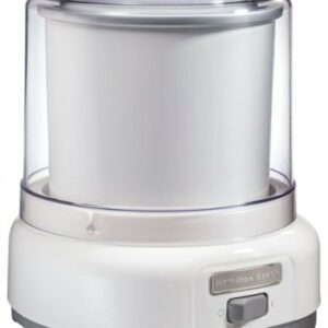 Hamilton Beach - 1-1/2-Quart Ice Cream Maker - White