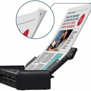 Epson - Workforce ES-200 Duplex Mobile Document Scanner - Black