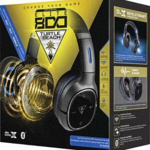 Turtle Beach - Geek Squad Certified Refurbished Elite 800 Wireless DTS 7.1 Surround Sound Gaming Headset for PlayStation 3/4 - Black