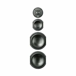 SVS - Prime Dual 6-1/2" Passive 3.5-Way Floor Speaker (Each) - Premium black ash