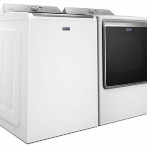 Maytag - 5.3 Cu. Ft. High Efficiency Top Load Washer with Deep Clean Option - White