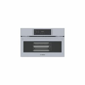 Bosch - Benchmark Series 29.8" Built-In Single Electric Steam Convection Wall Oven - Stainless Steel