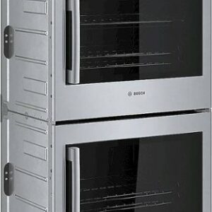 Bosch - Benchmark Series 29.8" Built-In Electric Convection Double Wall Oven - Stainless Steel