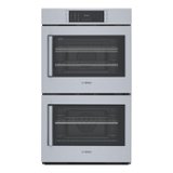 Bosch - Benchmark Series 29.8" Built-In Electric Convection Double Wall Oven - Stainless Steel