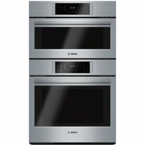 Bosch - Benchmark Series 29.8" Built-In Electric Convection Double Wall Oven - Stainless Steel