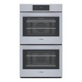 Bosch - Benchmark Series 29.8" Built-In Electric Convection Double Wall Oven - Stainless Steel