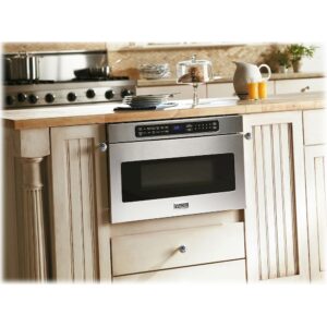 Viking - 1.2 Cu. Ft. Built-In Microwave - Stainless Steel