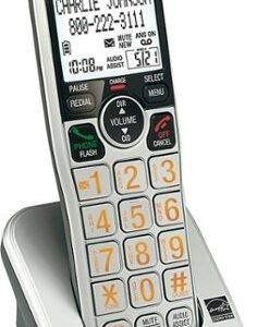 AT&T - AT CRL30102 DECT 6.0 Cordless Expansion Handset Only - Silver