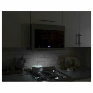 Haier - 1.4 Cu. Ft. Over-the-Range Microwave with Sensor Cooking - Stainless Steel