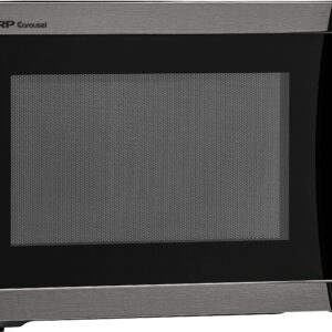 Sharp - Carousel 1.4 Cu. Ft. Mid-Size Microwave - Black Stainless Steel